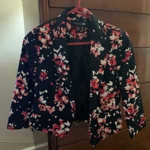 Floral Blazer